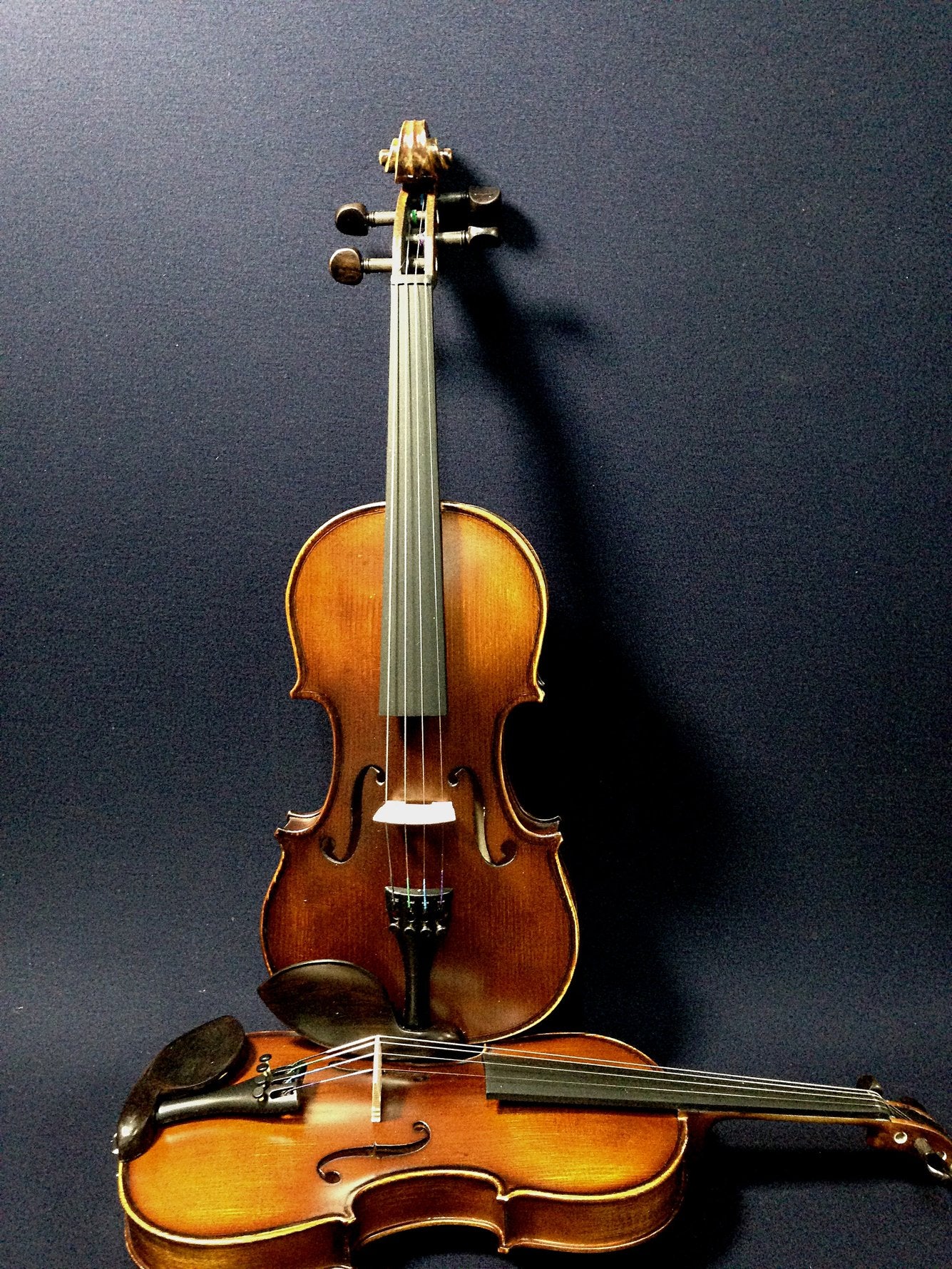 SJV01B Symphony 4/4-1/4 size Violin outfit w/Extra strings, Foam Hard Case, Bow, Rosin