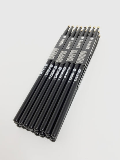 Yamaha YA5ABK Professional 5A Drum Sticks Maple Black