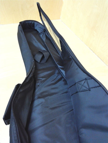 Haze ABD42B2 Partial Clear Top Acoustic Guitar Soft Bag, Waterproof, Black
