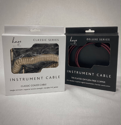 Haze Instrument Cable Classic Coiled Lead TJ128*2S